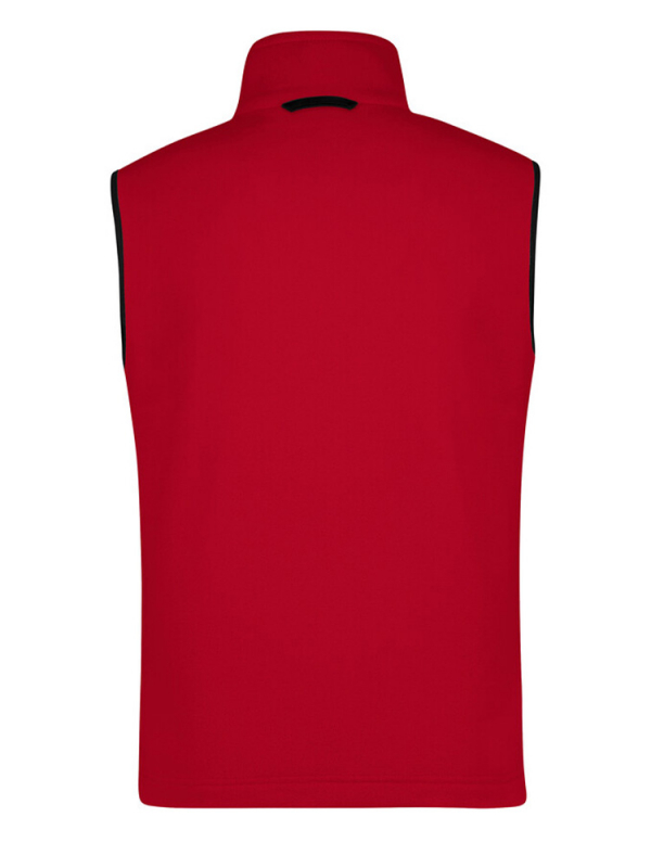 Herren Fleeceweste Toronto Rot